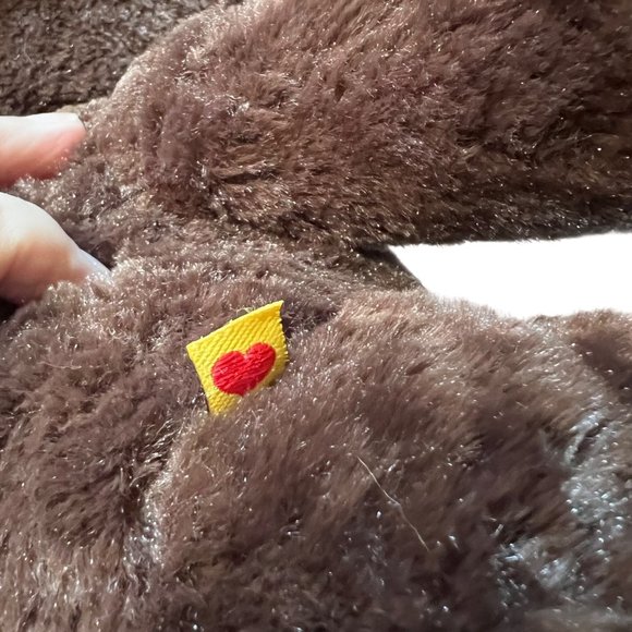 Build A Bear Fudge Pup Dog Brown 10" Floppy Ears Eye Patch Soft Plushie Toy Gift - Picture 13 of 14